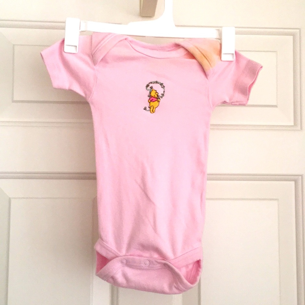 Disney Pooh Onesie Pink 0-3 months